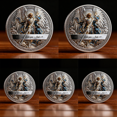 🏆Flash Sale 60% OFF - St. Michael the Archangel – “Victory Over Evil” Commemorative Coin