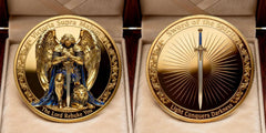 šFlash Sale 60% OFF - St. Michael the Archangel ā āVictory Over Evilā Commemorative Coin
