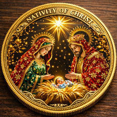 šNew Year 60% OFF- Nativity of Christ Commemorative Coin