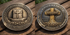 šNew Year 60% OFF- Rooted in Christ Commemorative Coin