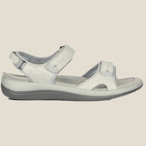 Last Day 49% OFF - Women's Casual Comfortable Leather Arch Support Flat Open Toe Velcro Sandals