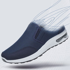 MEN'S COMFORTABLE LIGHTWEIGHT AIR CUSHIONED SLIP-ON LOAFERS