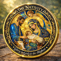 šFlash Sale 60% OFF - The Nativity Commemorative Coin