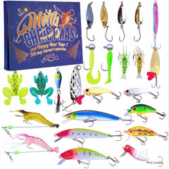 โณ Last day! 49% OFF โ ๐ฃ๐ Christmas Fishing Lures Advent Calendar โ Limited Release