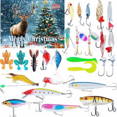 โณ Last day! 49% OFF โ ๐ฃ๐ Christmas Fishing Lures Advent Calendar โ Limited Release