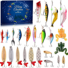 โณ Last day! 49% OFF โ ๐ฃ๐ Christmas Fishing Lures Advent Calendar โ Limited Release