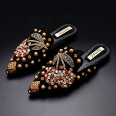 Sinclair Cherry Mules