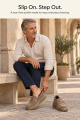 Men's Microfiber Suede Slip-On Loafers