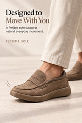 Men's Microfiber Suede Slip-On Loafers