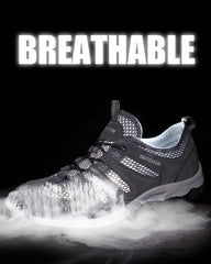 MESH BREATHABLE OUTDOOR SOFT SOLE LIGHTWEIGHT MEN'S SHOES