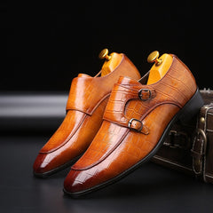 Textured Leather Shoes