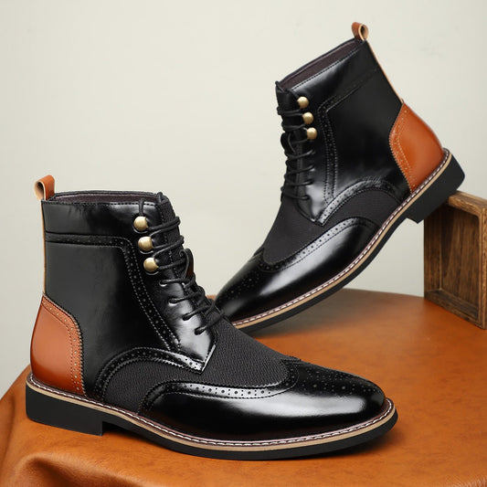 Alessio Leather Boots