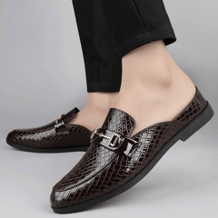 Bernardo Buckle Loafers