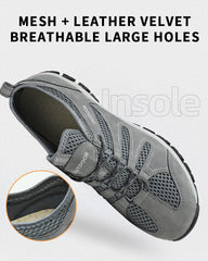 MESH BREATHABLE OUTDOOR SOFT SOLE LIGHTWEIGHT MEN'S SHOES