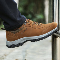 Men's good arch support outdoor breathable walking shoes