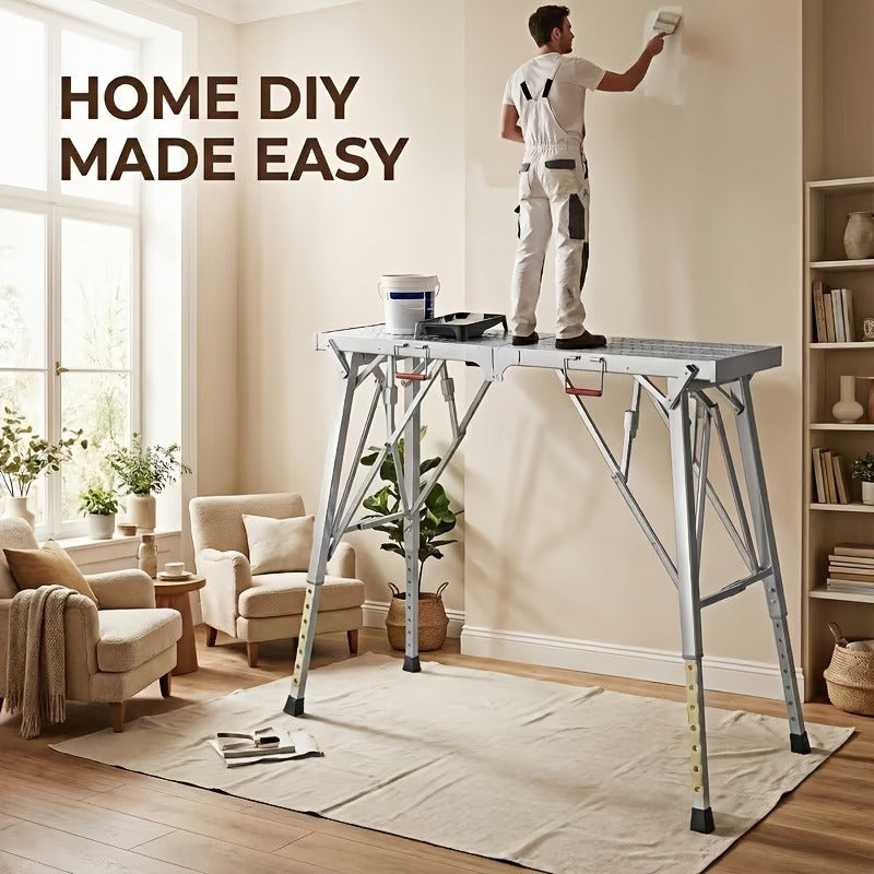 Portable Folding Work Platform – Work Higher, Safer & More Comfortably