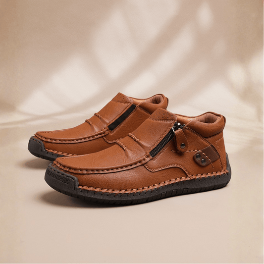 Roman Leather Boots