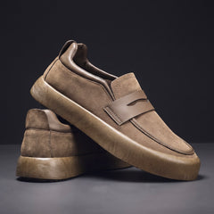Men's Microfiber Suede Slip-On Loafers